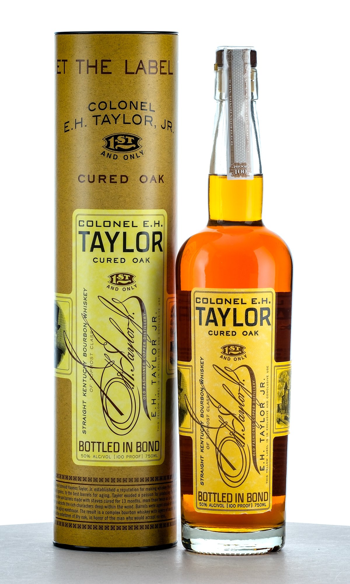 Colonel E.H. Taylor, Jr. Cured Oak Bottled in Bond