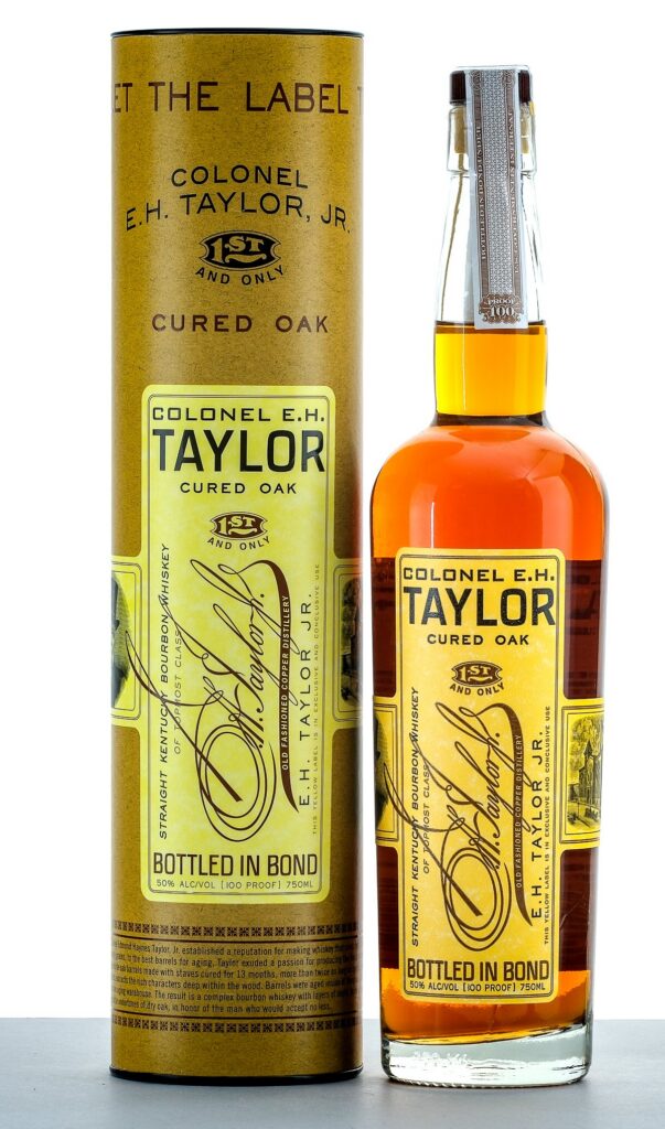 Colonel E.H. Taylor, Jr. Cured Oak Bottled in Bond Kentucky Straight Bourbon Whiskey