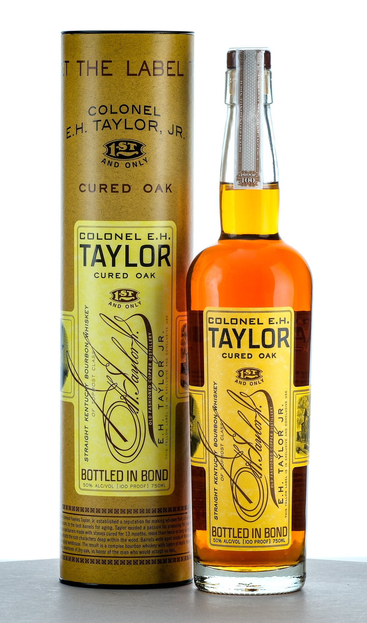 Colonel E.H. Taylor, Jr. Cured Oak Bottled in Bond