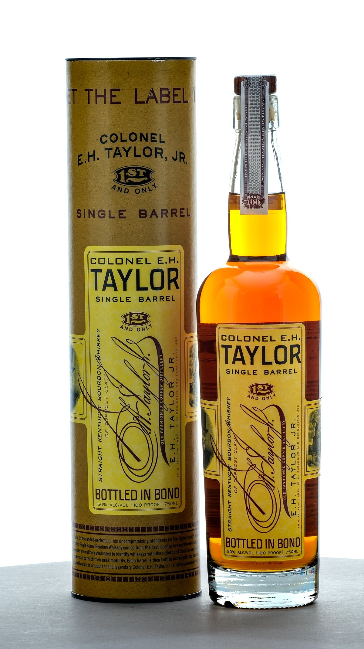 Colonel E.H. Taylor, Jr. Single Barrel Bourbon Bottled in Bond (2022)