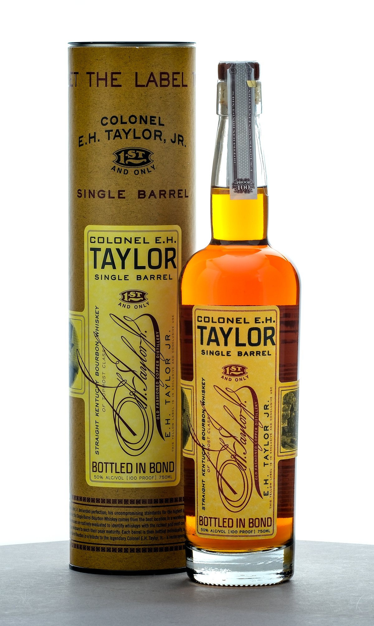 Colonel E.H. Taylor, Jr. Single Barrel Bourbon Bottled in Bond (2022)