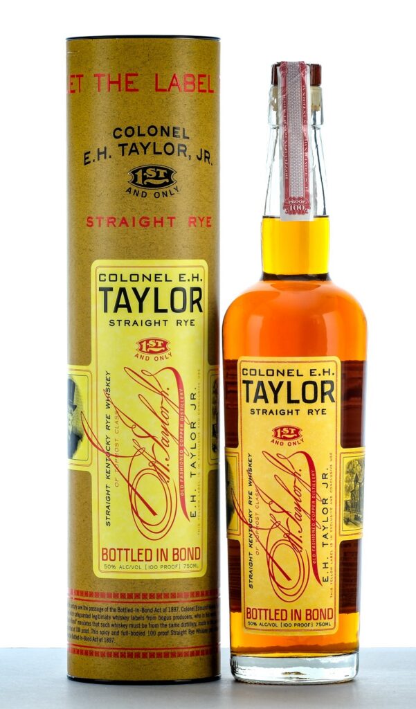Colonel E.H. Taylor, Jr. Straight Rye Whiskey Bottled in Bond