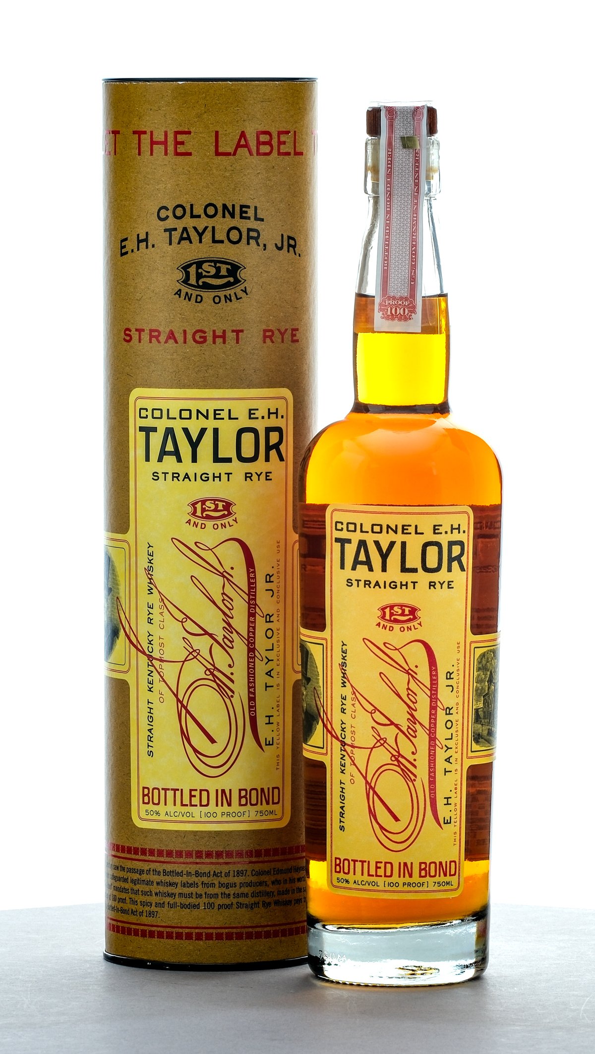 Colonel E.H. Taylor, Jr. Straight Rye Whiskey Bottled in Bond (2021)