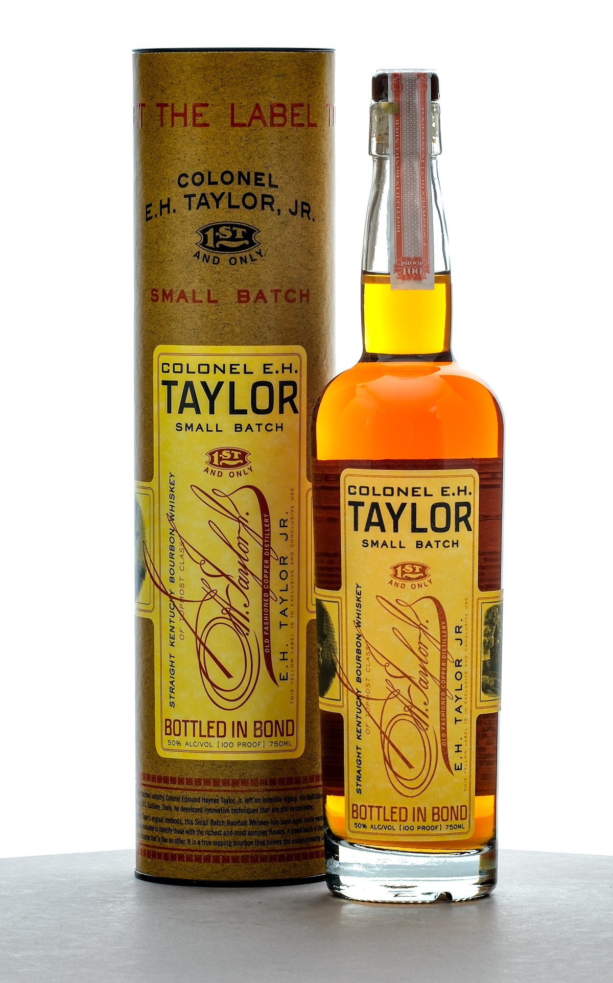 Colonel E.H. Taylor Small Batch Bottled in Bond Kentucky Straight Bourbon Whiskey 2021