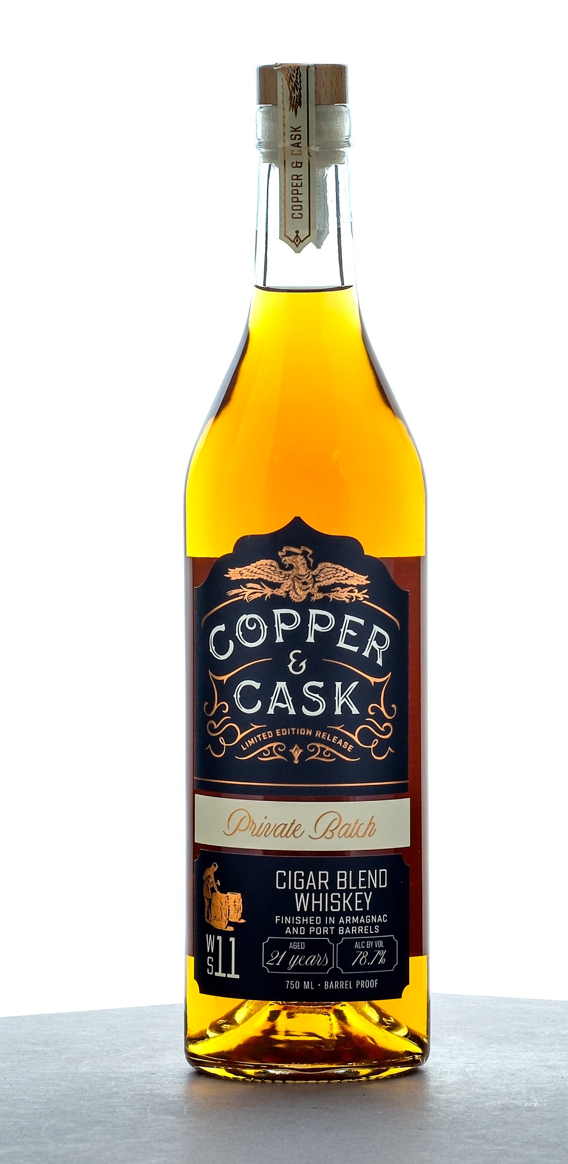 Copper & Cask 21 Year Private Batch Cigar Blend Whiskey 2026