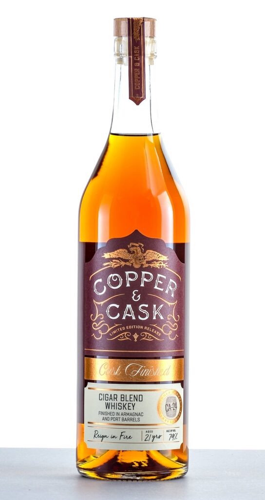 Copper & Cask Cigar Blend Whiskey Reign in Fire 21 Year
