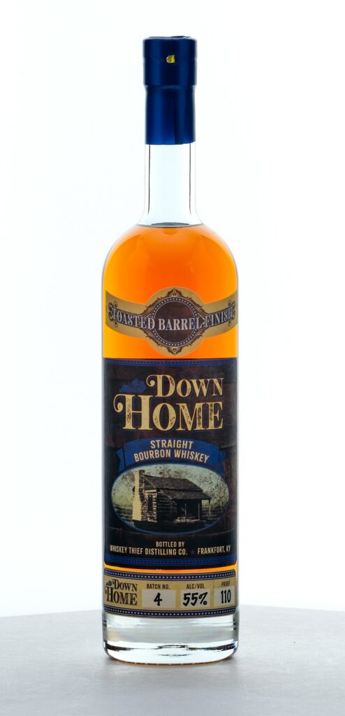 Down Home Straight Bourbon Whiskey Toasted Barrel Finish Batch 4