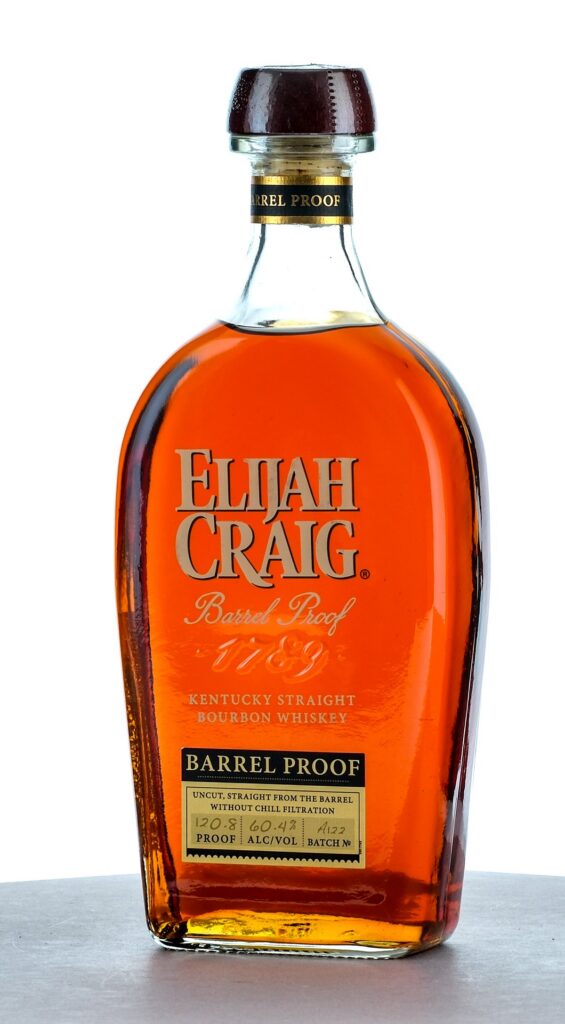 Elijah Craig Barrel Proof Bourbon Batch A122