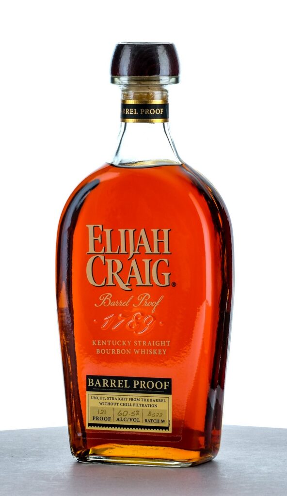 Elijah Craig Barrel Proof Bourbon Batch B522