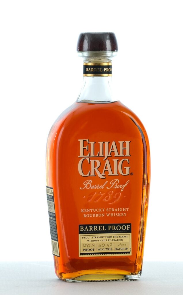 Elijah Craig Barrel Proof Kentucky Straight Bourbon Whiskey Batch A122