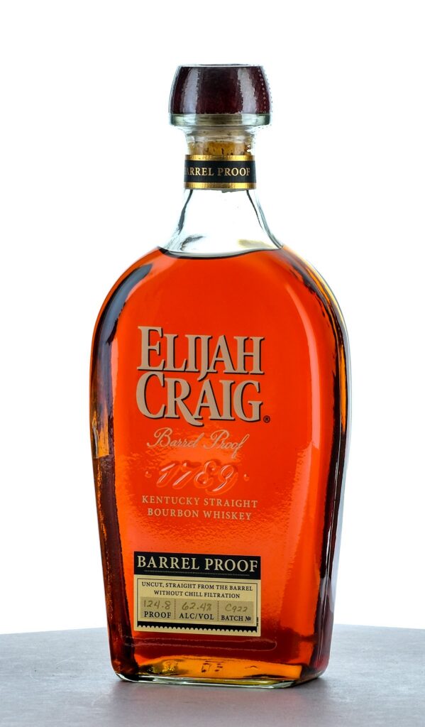 Elijah Craig Barrel Proof Kentucky Straight Bourbon Whiskey Batch C922