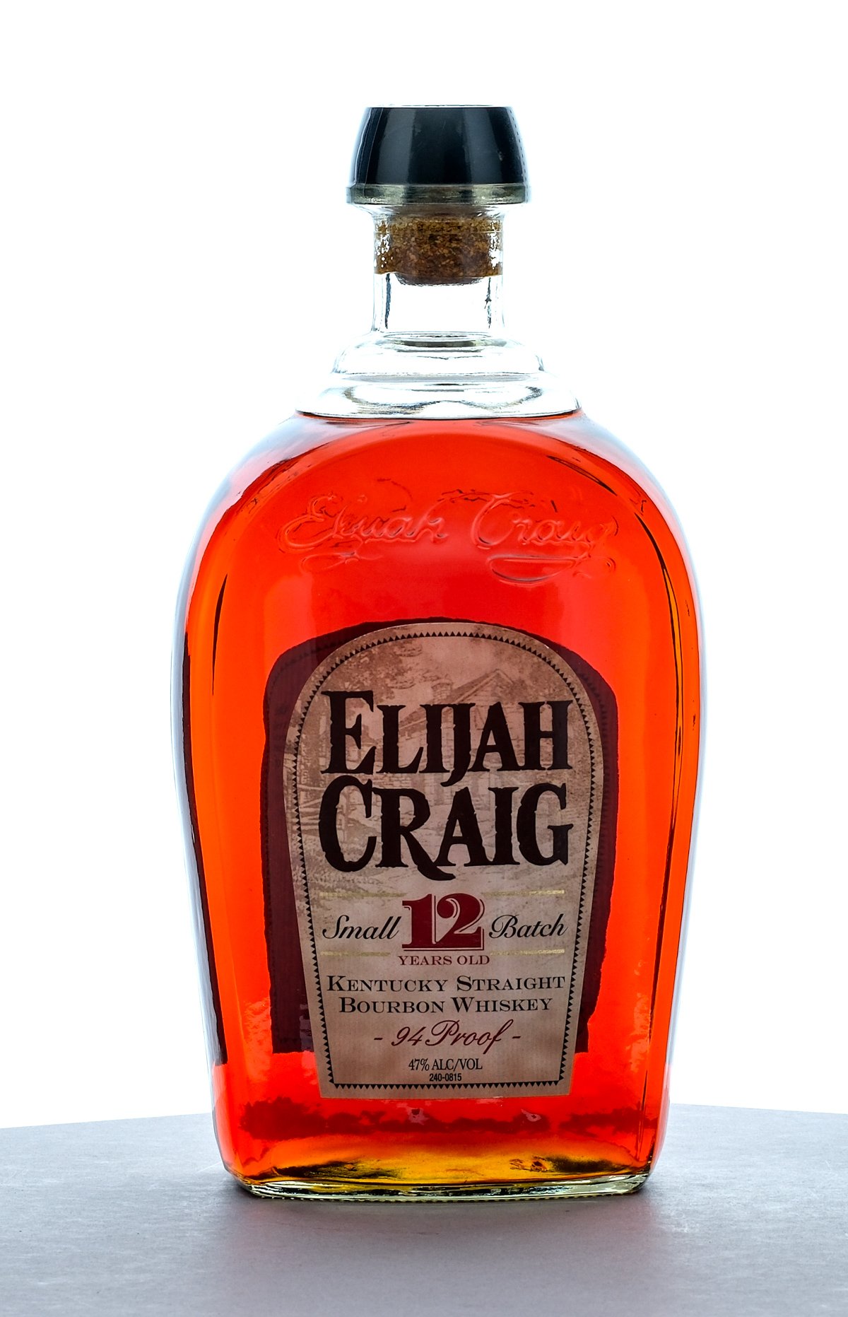 Elijah Craig Pirate Bottle 1.75L Small Batch 12 Year Old Kentucky Straight Bourbon Whiskey