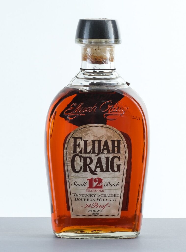 Elijah Craig Small Batch 12 Years Old Kentucky Straight Bourbon Whiskey 94 Proof
