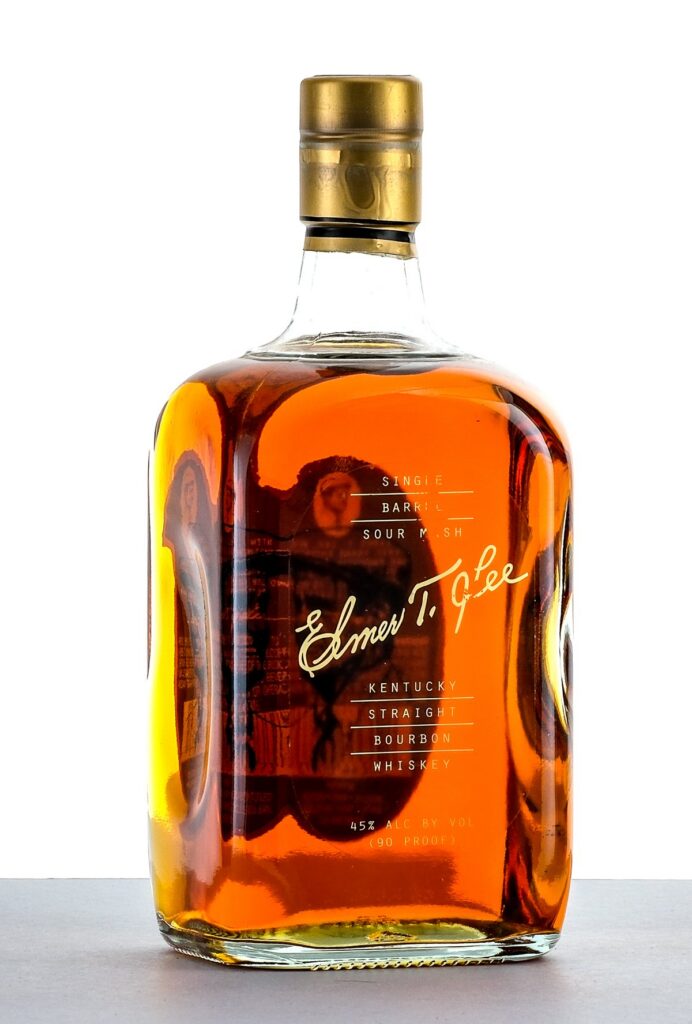 Elmer T. Lee Single Barrel Sour Mash Kentucky Straight Bourbon Whiskey