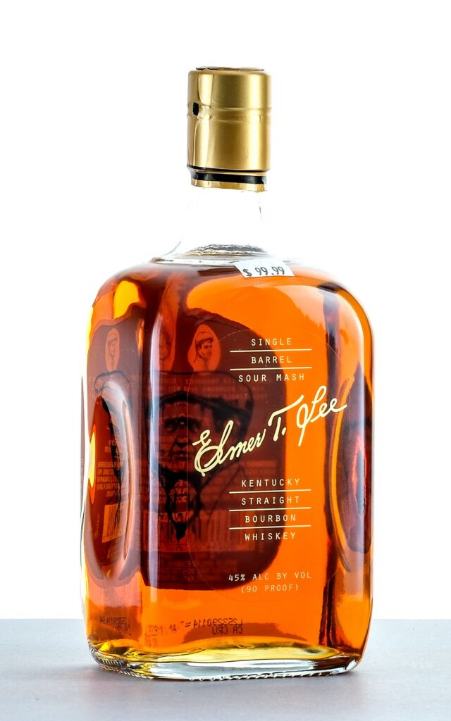 Elmer T. Lee Single Barrel Sour Mash Kentucky Straight Bourbon Whiskey