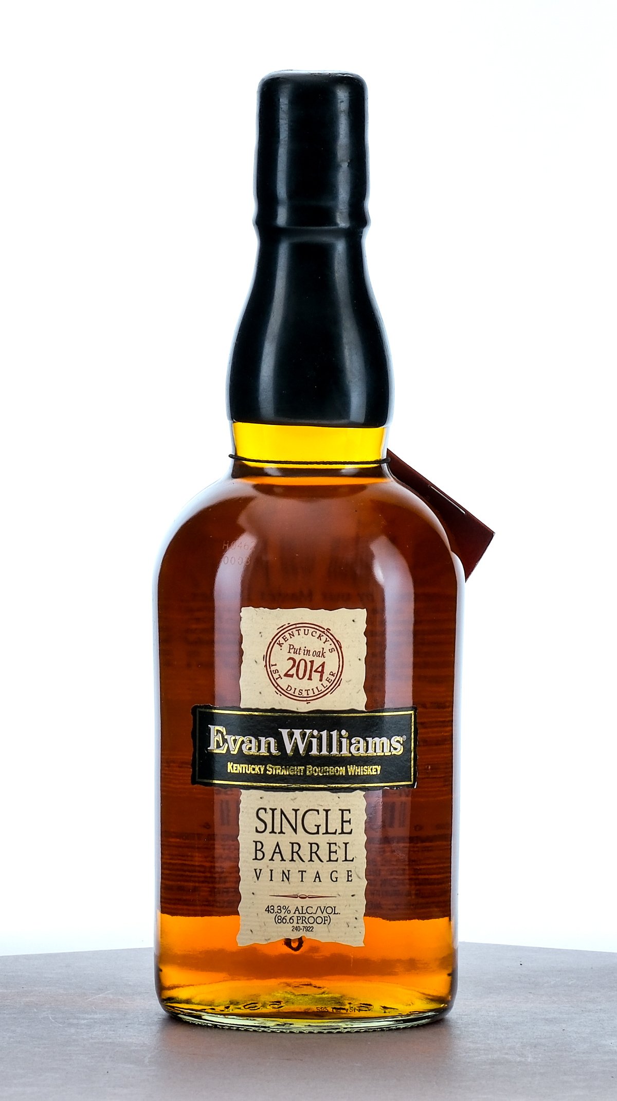 Evan Williams Single Barrel Vintage 2014