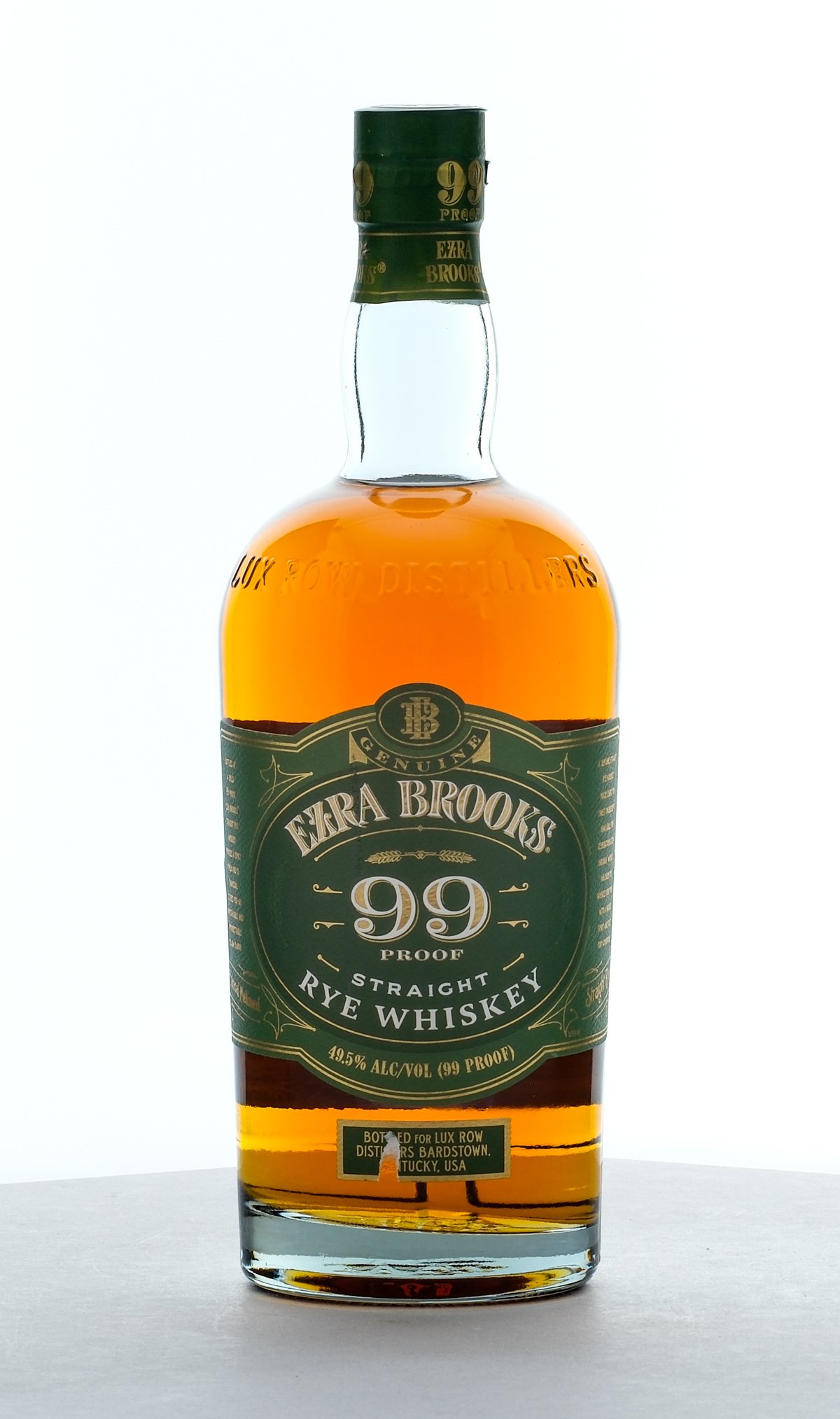Ezra Brooks 99 Proof Straight Rye Whiskey