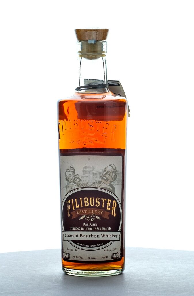 Filibuster Distillery Dual Cask Straight Bourbon Whiskey
