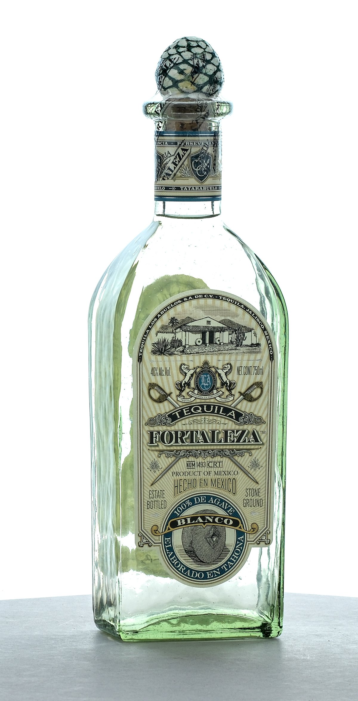 Fortaleza Blanco Tequila No.Lote 211-B