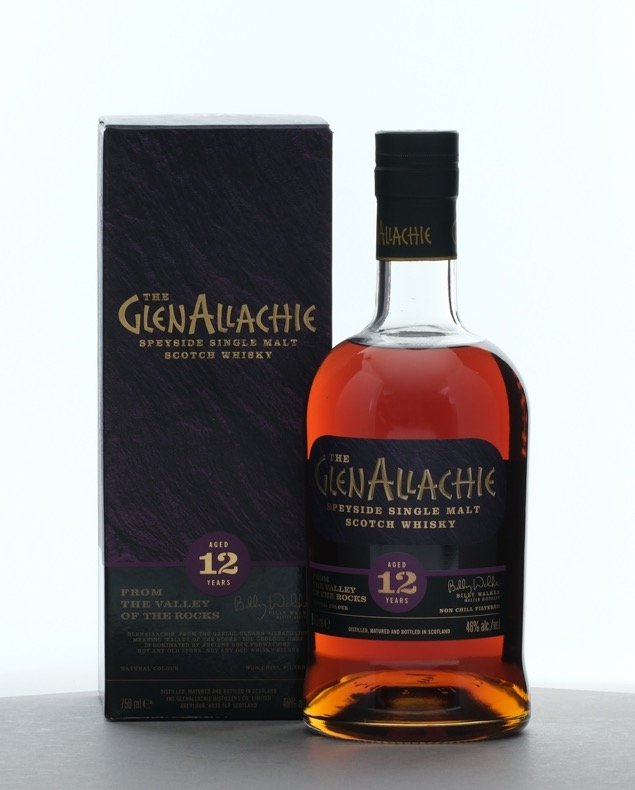 GlenAllachie 12 Year Old Speyside Single Malt Scotch Whisky 2021
