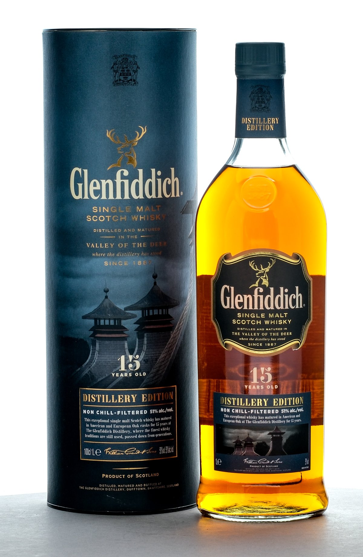 Glenfiddich 15 Year Distillery Edition Single Malt Scotch 1 Liter
