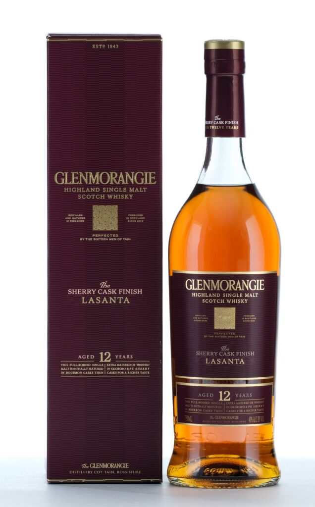 Glenmorangie Lasanta 12 Year Old Sherry Cask Finish Highland Single Malt Scotch Whisky
