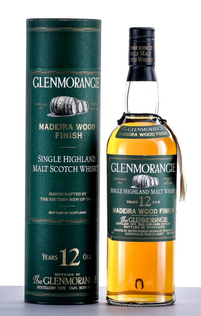 Glenmorangie Madeira Wood Finish 12 Year Old Single Highland Malt Scotch Whisky