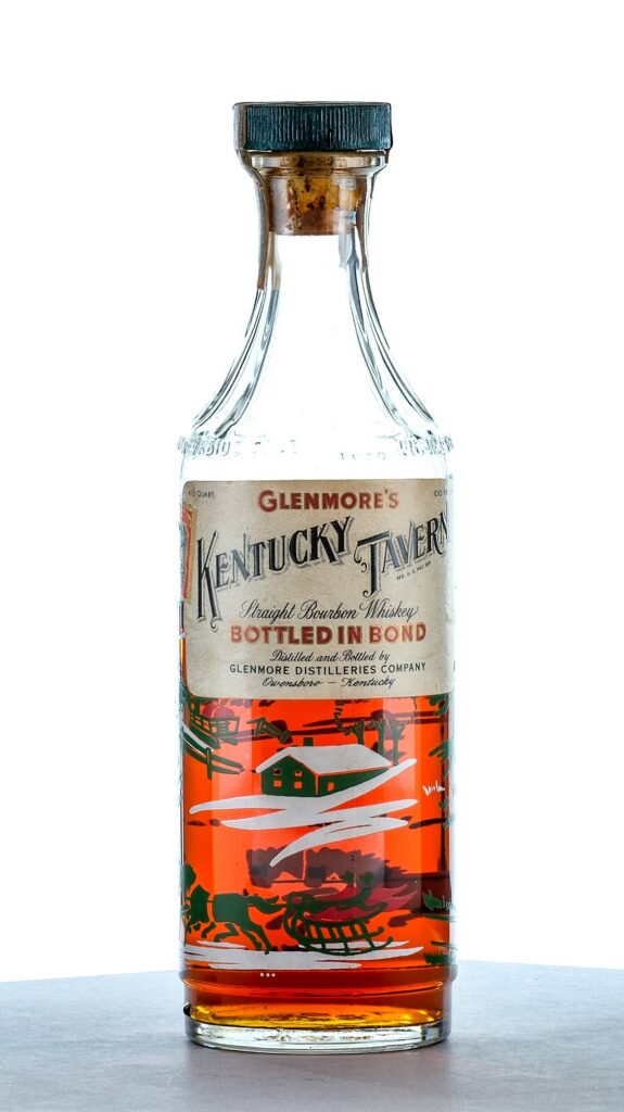 Glenmore's Kentucky Tavern Straight Bourbon Whiskey Bottled in Bond