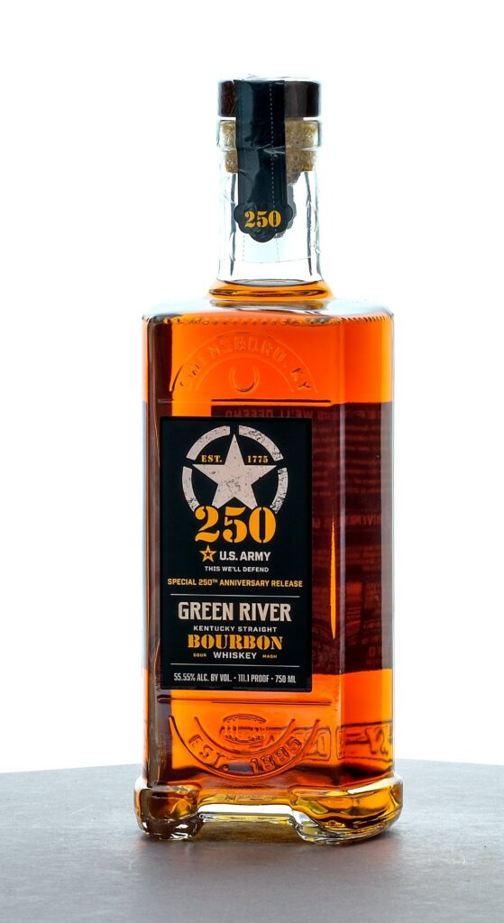 Green River U.S. Army 250th Anniversary Special Release Bourbon