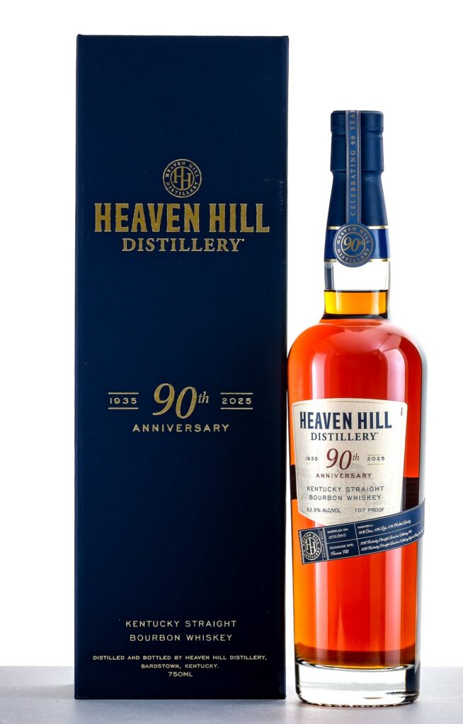 Heaven Hill Distillery 90th Anniversary Kentucky Straight Bourbon Whiskey