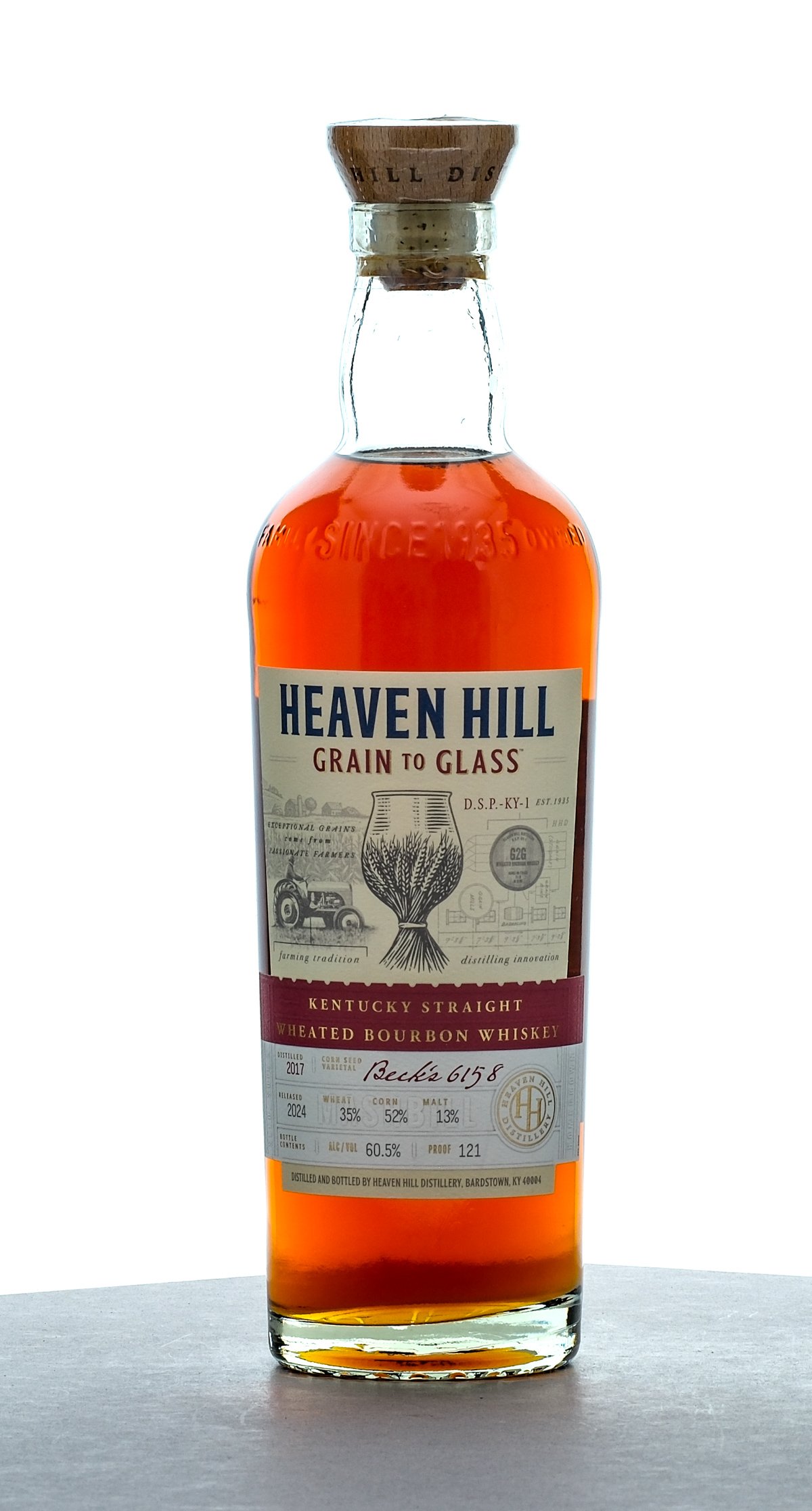 Heaven Hill Grain To Glass Wheated Bourbon 700ml 2024