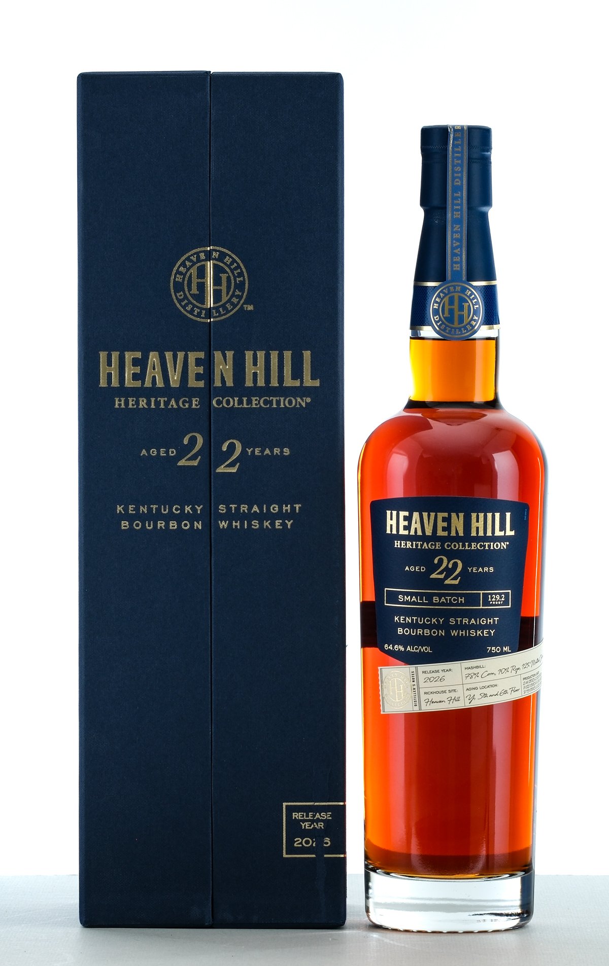 Heaven Hill Heritage Collection 22 Year Kentucky Straight Bourbon Whiskey