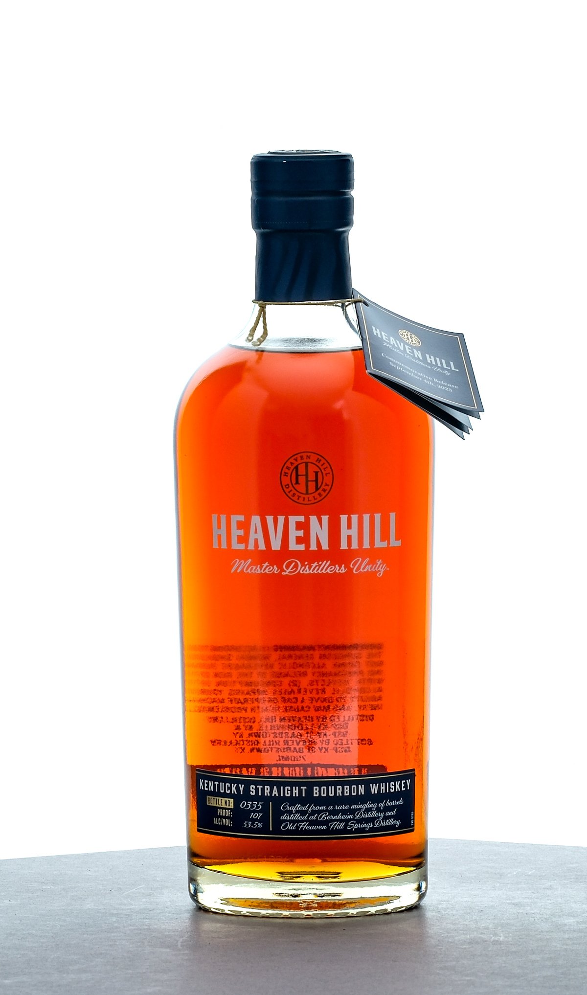 Heaven Hill Master Distillers Unity Kentucky Straight Bourbon
