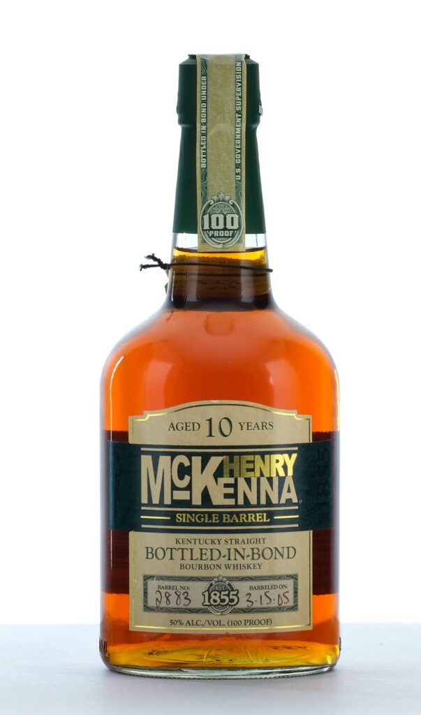 Henry McKenna 10 Year Single Barrel Bottled-in-Bond Bourbon