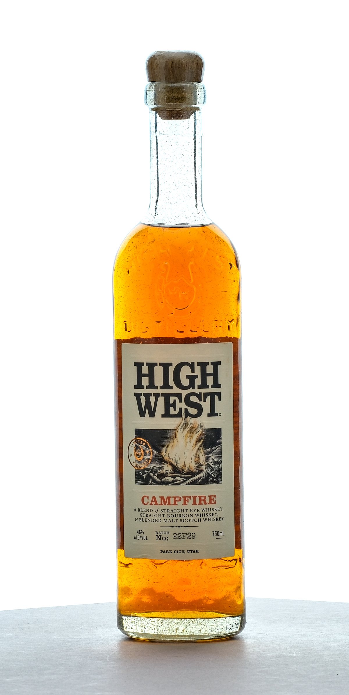 High West Campfire Whiskey Batch No: 22F29