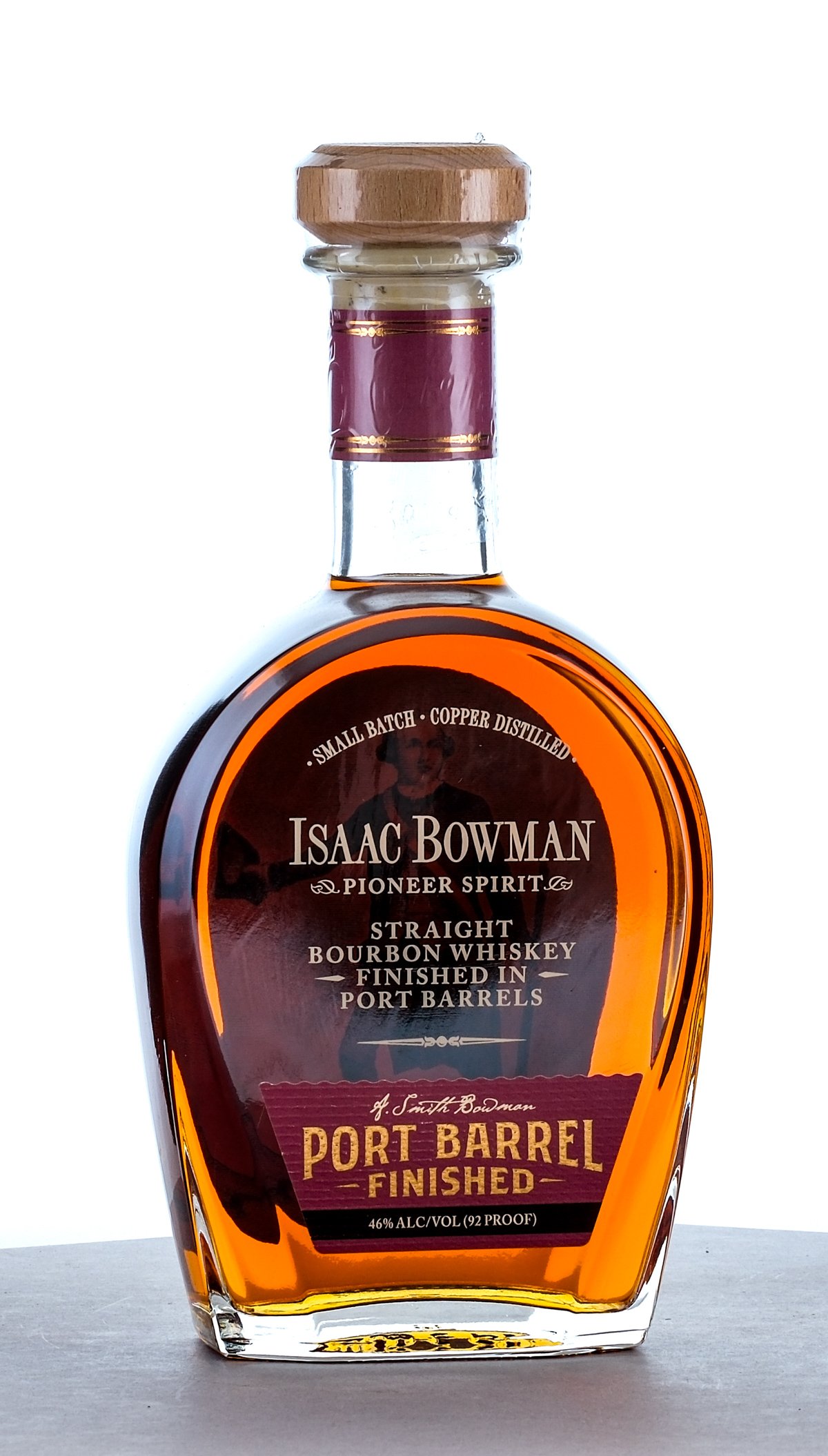 Isaac Bowman Port Barrel Finished Straight Bourbon Whiskey
