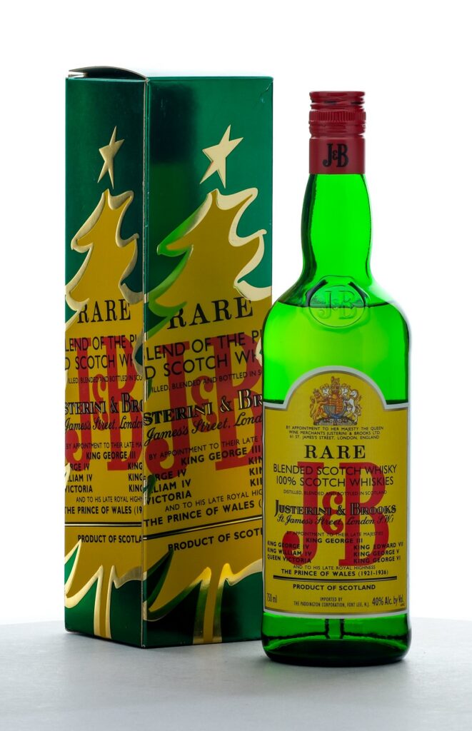 J&B Rare Blended Scotch Whisky