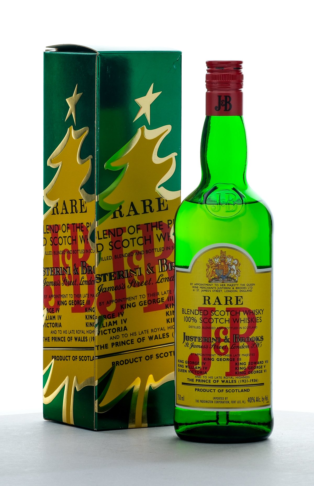 J&B Rare Blended Scotch Whisky