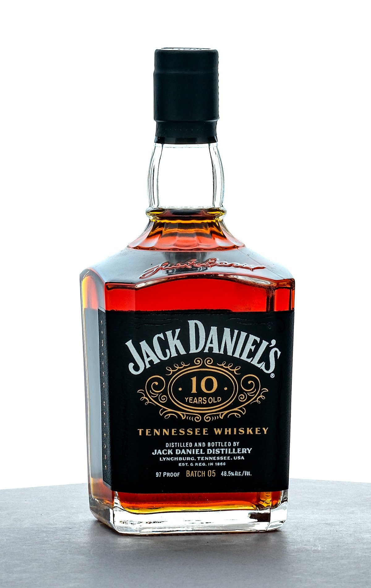 Jack Daniel's 10 Year Tennessee Whiskey  Batch #5