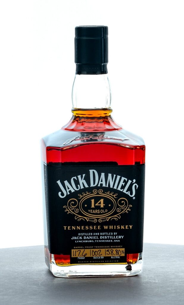 Jack Daniel's 14 Years Old Tennessee Whiskey Barrel Proof Batch No. 02