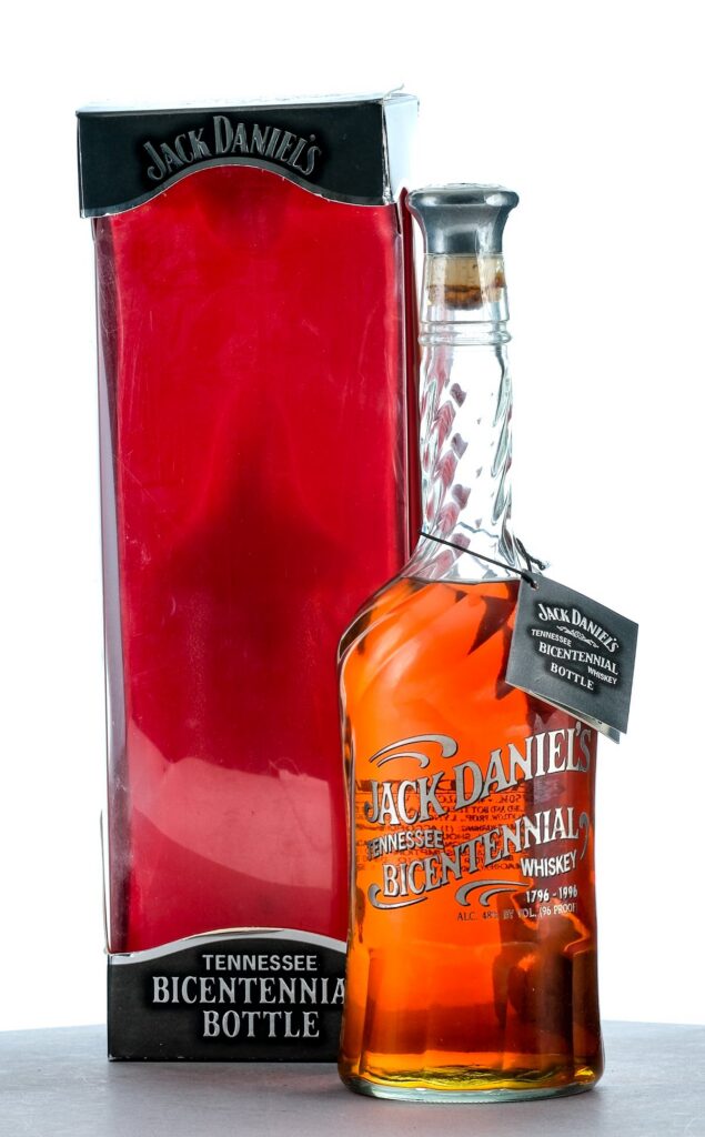 Jack Daniel's Tennessee Bicentennial Whiskey 1796-1996