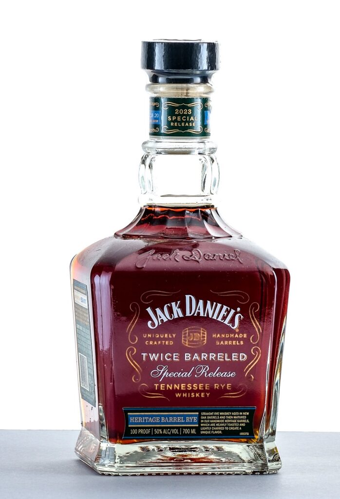 Jack Daniel's Twice Barreled Special Release Heritage Barrel Rye 2023
