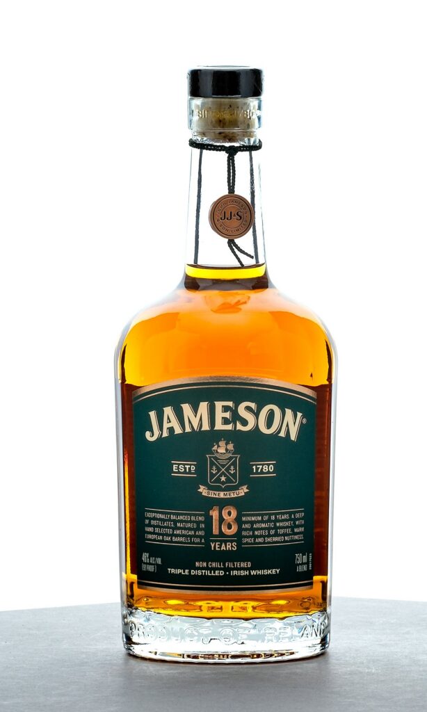 Jameson 18 Year Triple Distilled Irish Whiskey 2023