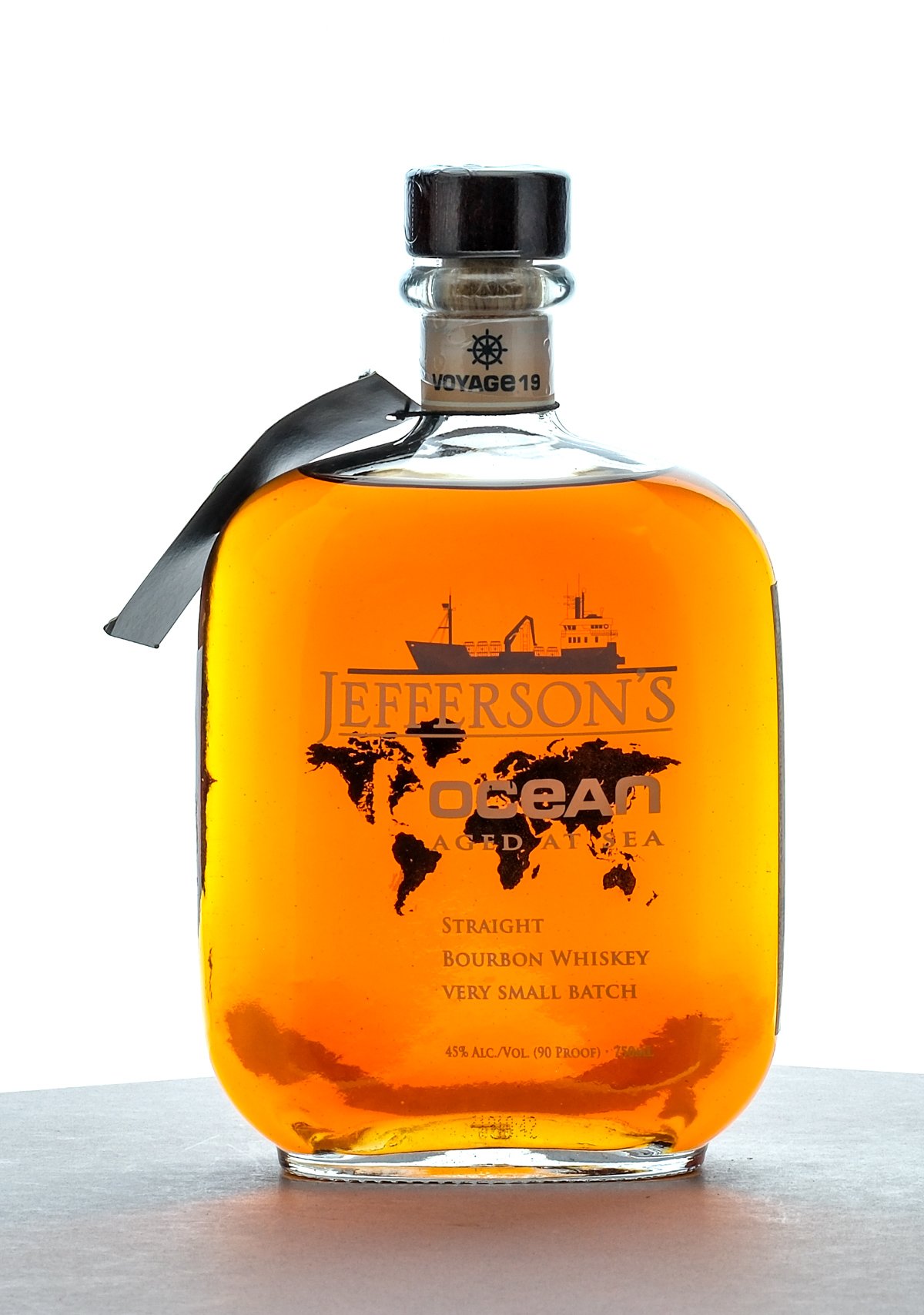Jefferson's Ocean Aged at Sea Voyage 19 Straight Bourbon Whiskey Very Small Batch