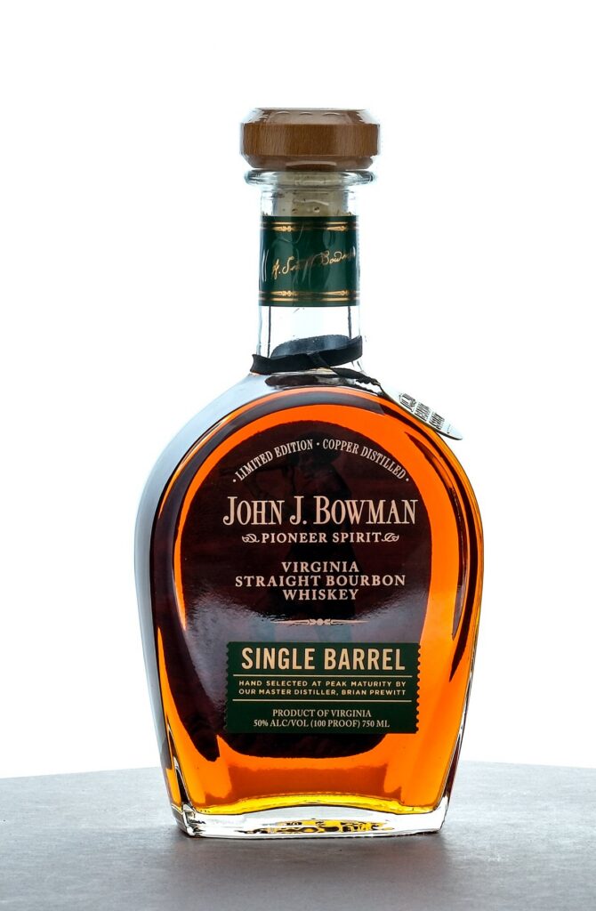 John J. Bowman Sazerac Single Barrel Select Virginia Straight Bourbon 2025