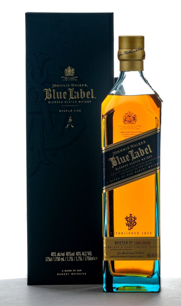 Johnnie Walker Blue Label Blended Scotch Whisky  1.75L