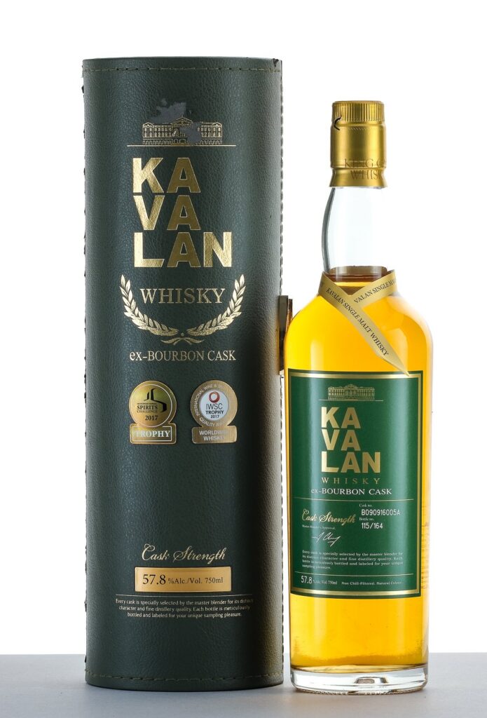 Kavalan ex-Bourbon Cask Cask Strength Single Malt Whisky