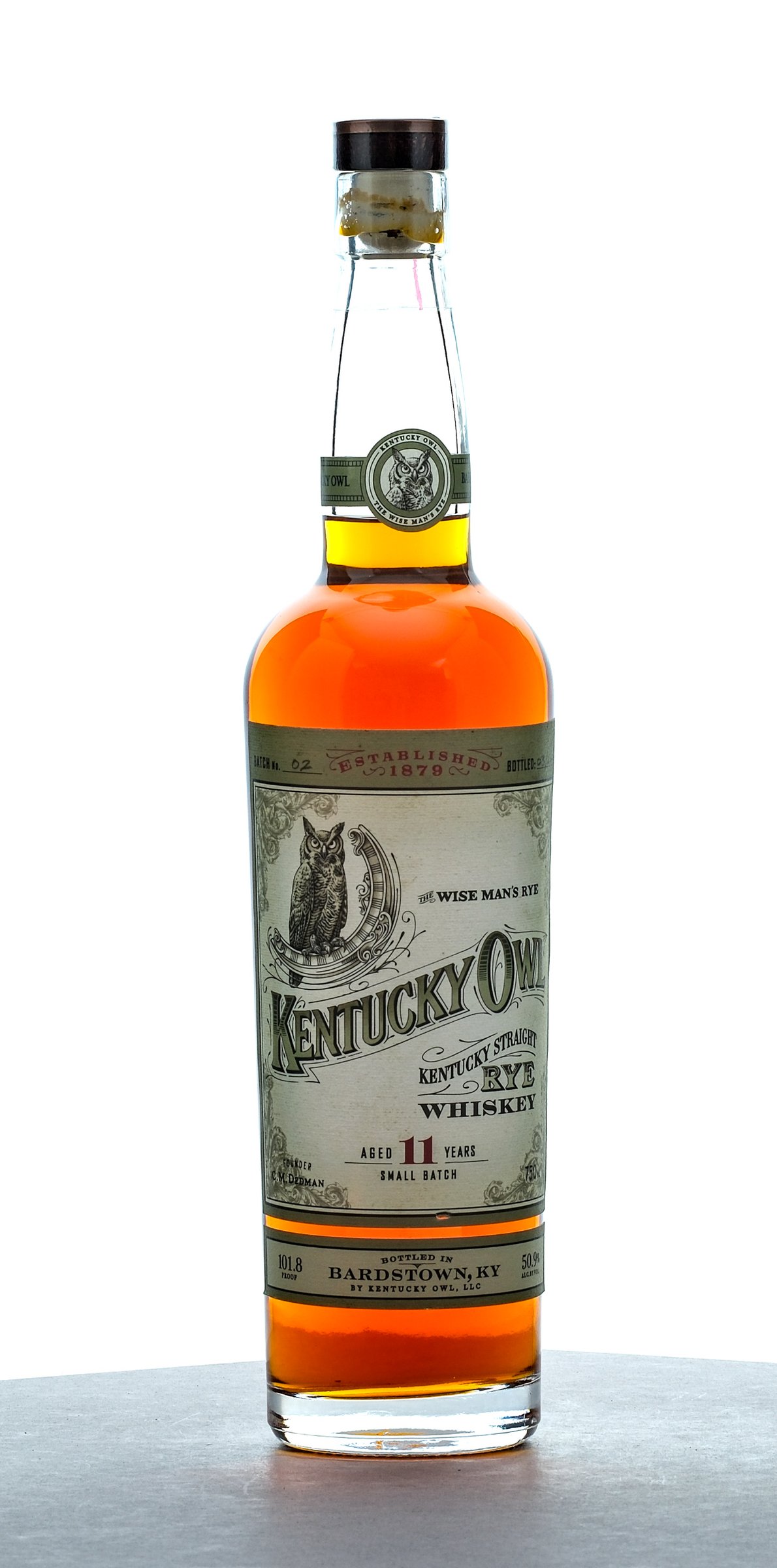 Kentucky Owl 11 Year Straight Rye