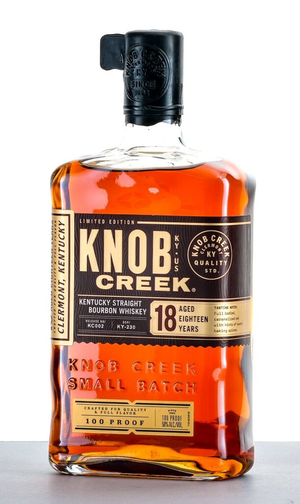 Knob Creek 18 Year Old Limited Edition Kentucky Straight Bourbon Whiskey