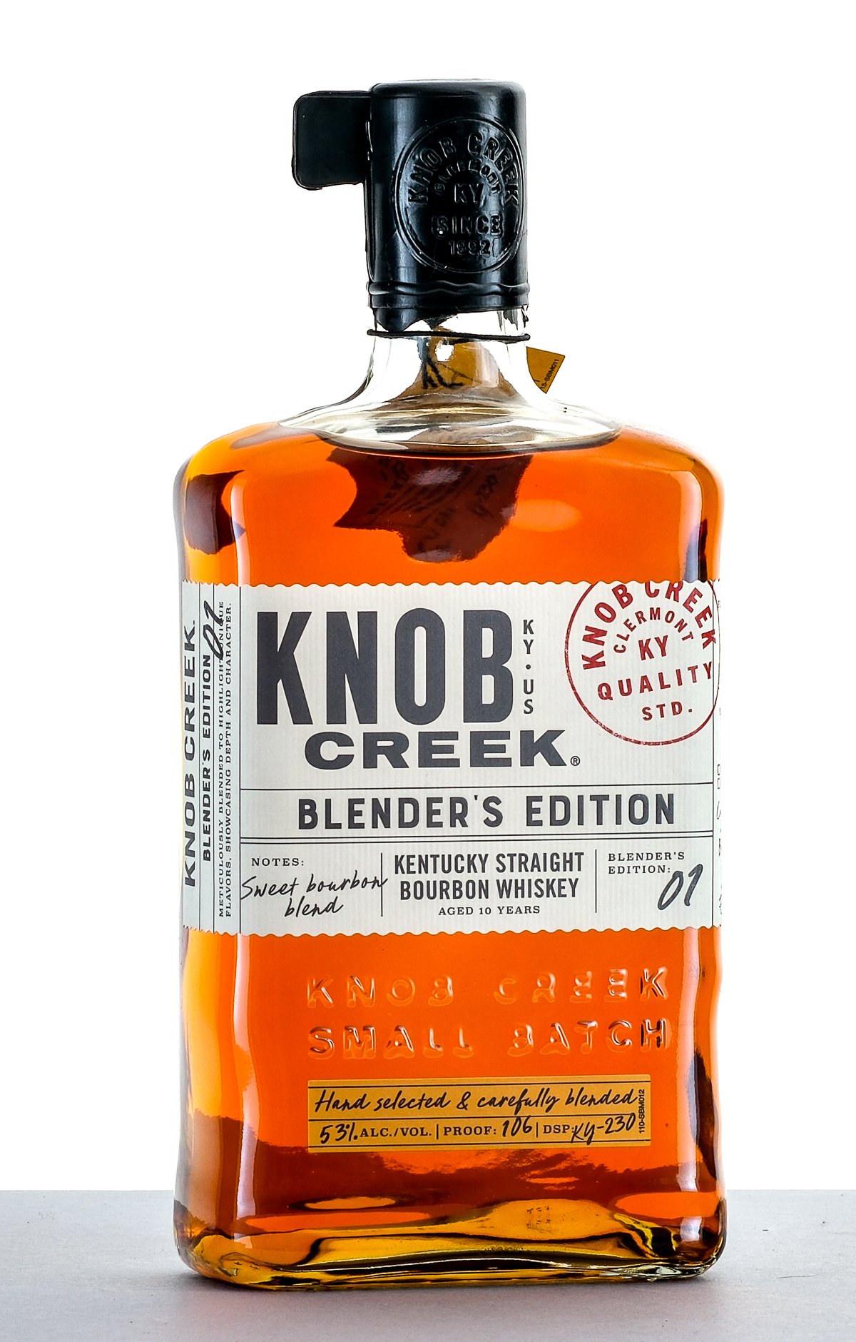 Knob Creek Blender's Edition 01 Kentucky Straight Bourbon Whiskey